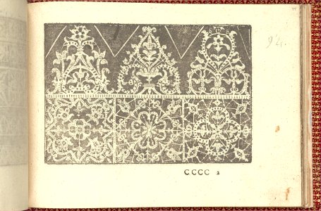 Corona delle Nobili et Virtuose Donne- Libro I-IV, page 94 (recto) MET DP353741