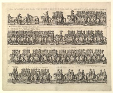 Coronation Procession of Charles II Through London MET DP827158