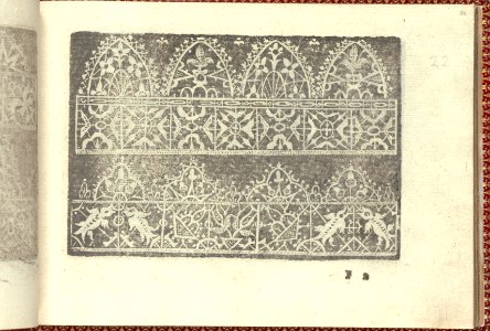 Corona delle Nobili et Virtuose Donne- Libro I-IV, page 22 (recto) MET DP353664