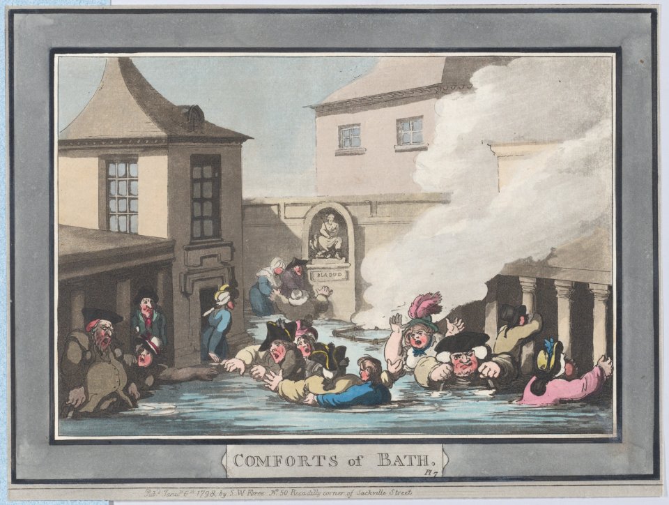 Comforts of Bath, Plate 7 MET DP881059