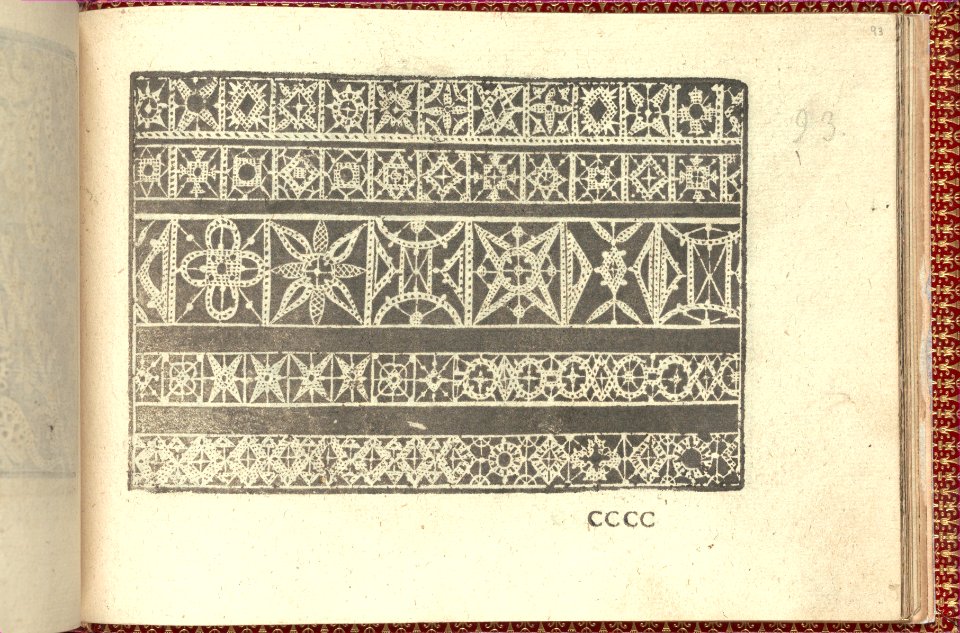 Corona delle Nobili et Virtuose Donne- Libro I-IV, page 93 (recto) MET DP353740