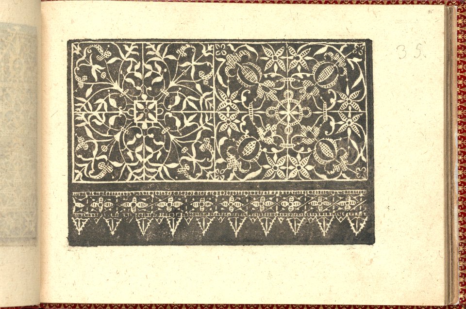 Corona delle Nobili et Virtuose Donne- Libro I-IV, page 35 (recto) MET DP353680
