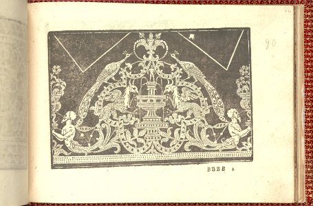 Corona delle Nobili et Virtuose Donne- Libro I-IV, page 90 (recto) MET DP353737