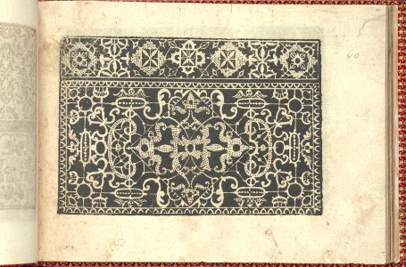 Corona delle Nobili et Virtuose Donne- Libro I-IV, page 40 (recto) MET DP353685
