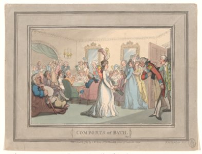 Comforts of Bath, Plate 8 MET DP872155