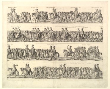 Coronation Procession of Charles II Through London MET DP827156
