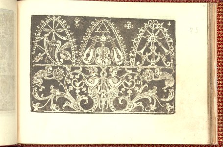 Corona delle Nobili et Virtuose Donne- Libro I-IV, page 75 (recto) MET DP353722