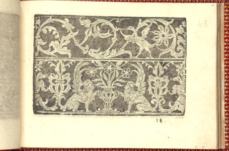 Corona delle Nobili et Virtuose Donne- Libro I-IV, page 49 (recto) MET DP353695