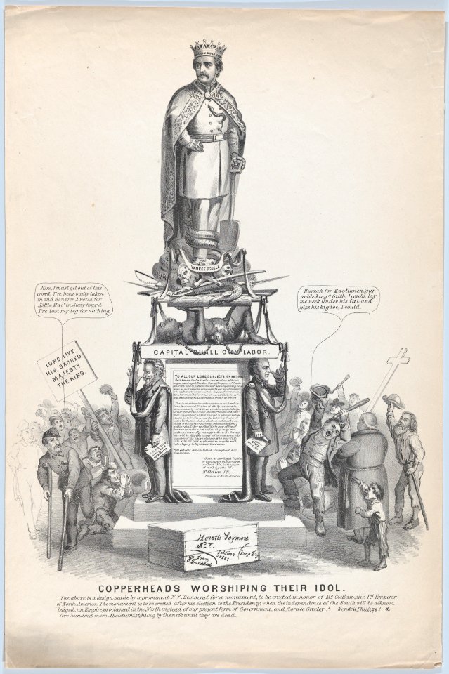 Copperheads Worshiping Their Idol MET DP876940