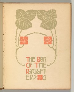 Consecrated Lives; The Book of the Roycrofters MET DP-13372-038