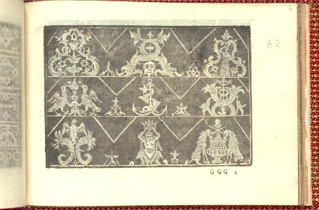Corona delle Nobili et Virtuose Donne- Libro I-IV, page 82 (recto) MET DP353729