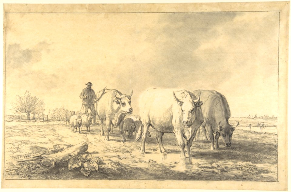 Cows in a Landscape MET DP802651