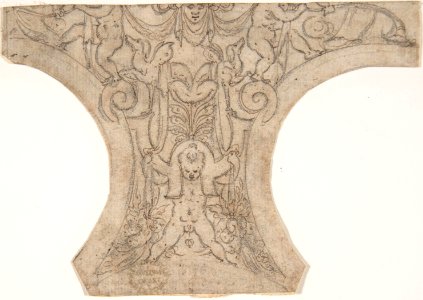 Decoration for a Spandrel in a Cove MET DP801895