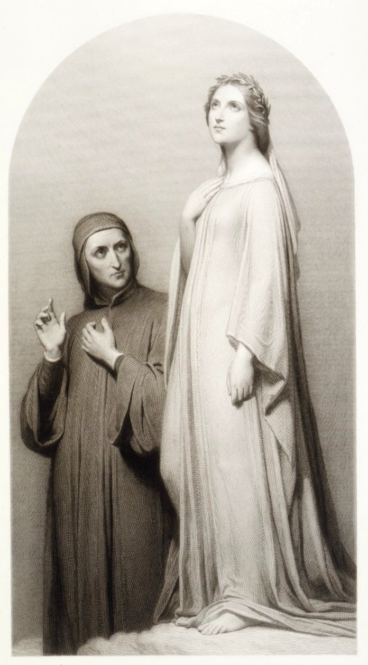 Dante and Beatrice MET DR104