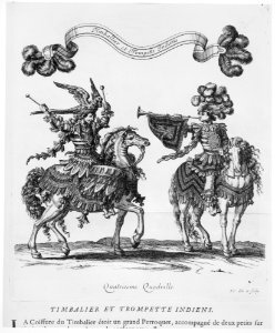 Courses de Testes et de Bagues Faittes par Roy et par les Princes et Seigneurs de sa Cour, en l'année 1662 MET MM55626