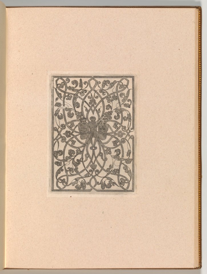 Copies after the 'Livre contenant passement de moresques' (plate 8) MET DP703529