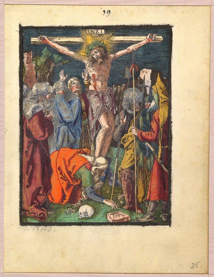 Crucifixion, from the Small Woodcut Passion MET DP820402