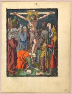 Crucifixion, from the Small Woodcut Passion MET DP820402