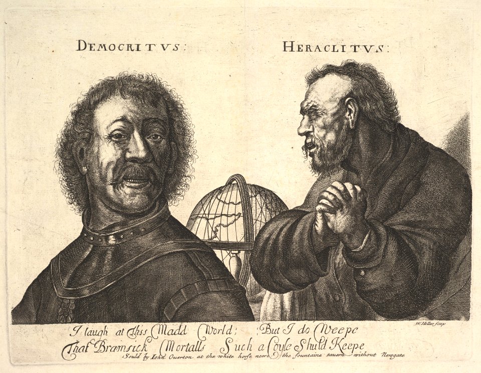 Democritus and Heraclitus MET DP823919