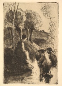 Cowherd, at Water's Edge MET DP821723