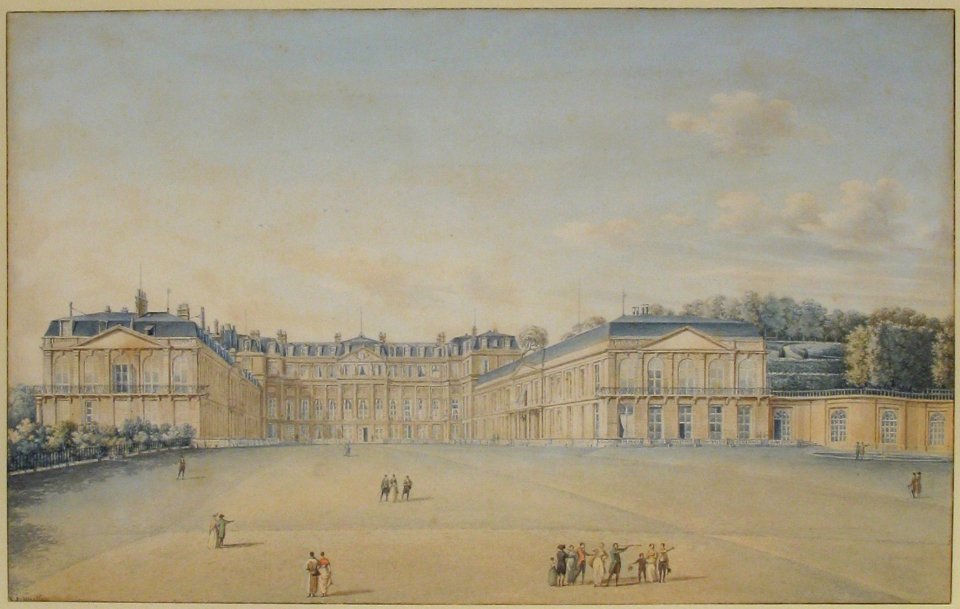 Courtyard of the Chateau de Saint-Cloud MET 59.210