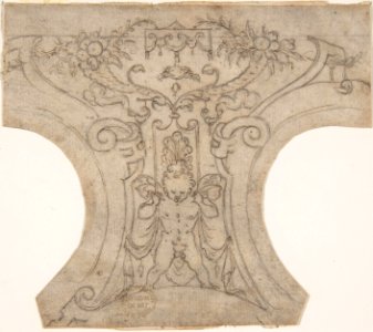 Decoration for a Spandrel in a Cove MET DP801896