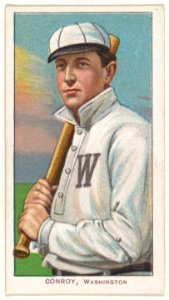 Conroy, Washington, American League, from the White Border series (T206) for the American Tobacco Company MET DP843237