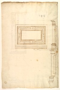 Court Cupboard (side elevation) MET DP819017