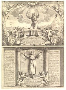 Decoration for a Thesis in Honor of St. Francis Solano MET DP820214