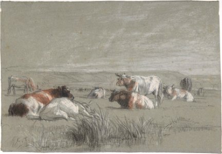 Cows in a Landscape MET DP808409