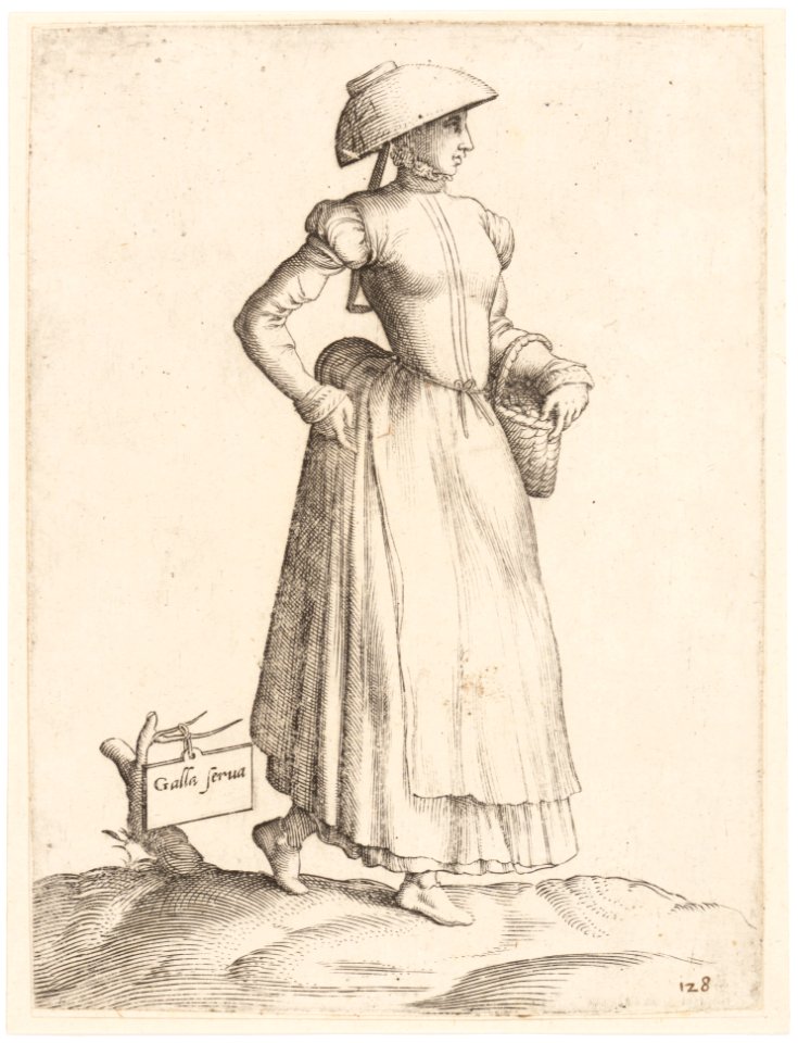 Costume Plate- Galla Serva MET DP163369