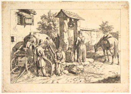 Cossack at the Well MET DP824348