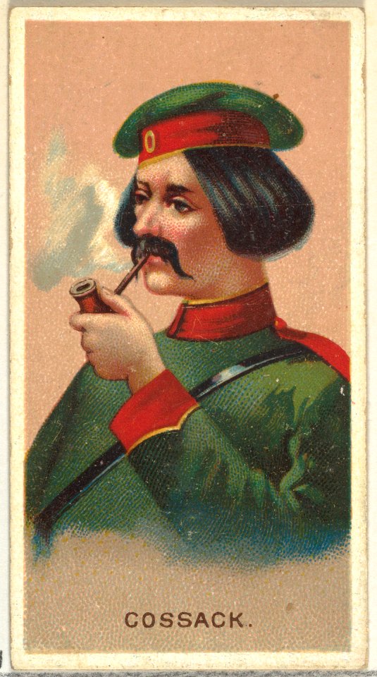 Cossack, from World's Smokers series (N33) for Allen & Ginter Cigarettes MET DP838654