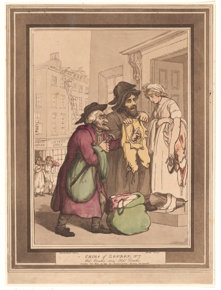 Cries of London, No. 7, Old Clothes MET DP872193