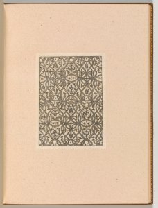 Copies after the 'Livre contenant passement de moresques' (plate 9) MET DP703530