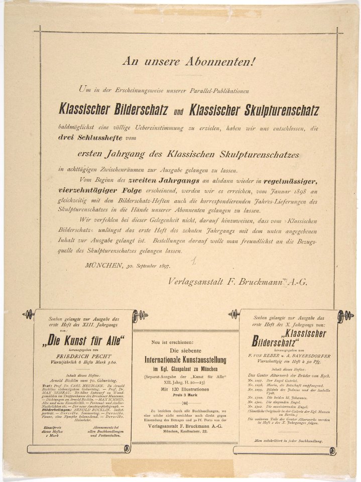 Cover design for 'Klassischer Skulpurenschatz' MET DP807672