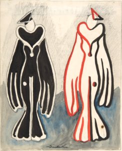 Costumes for 'New Faces' (?), Radio City, Female Dominoes MET DP804815