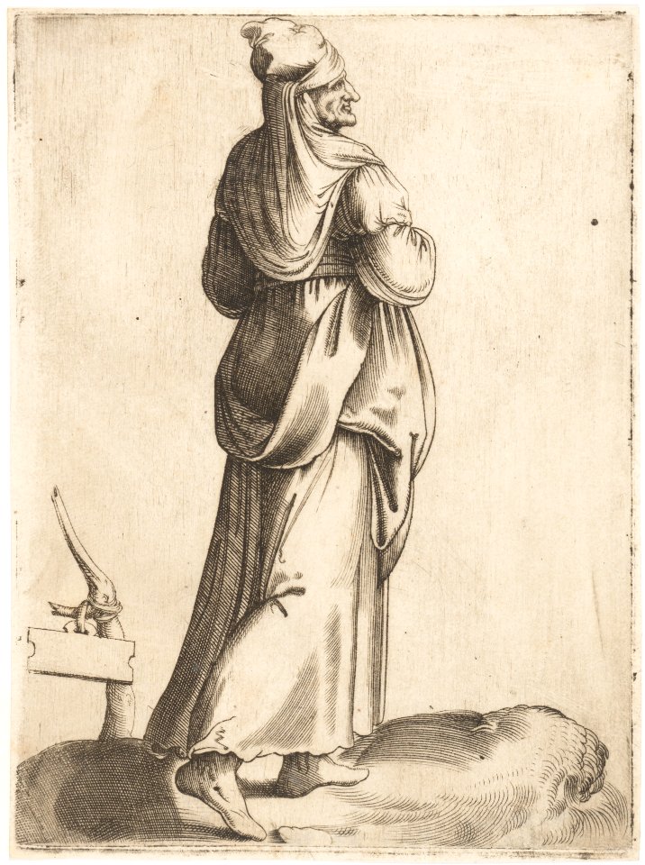 Costume Plate- Peasant Woman from Spain MET DP163376