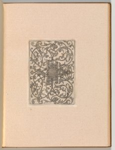 Copies after the 'Livre contenant passement de moresques' (plate 4) MET DP703525