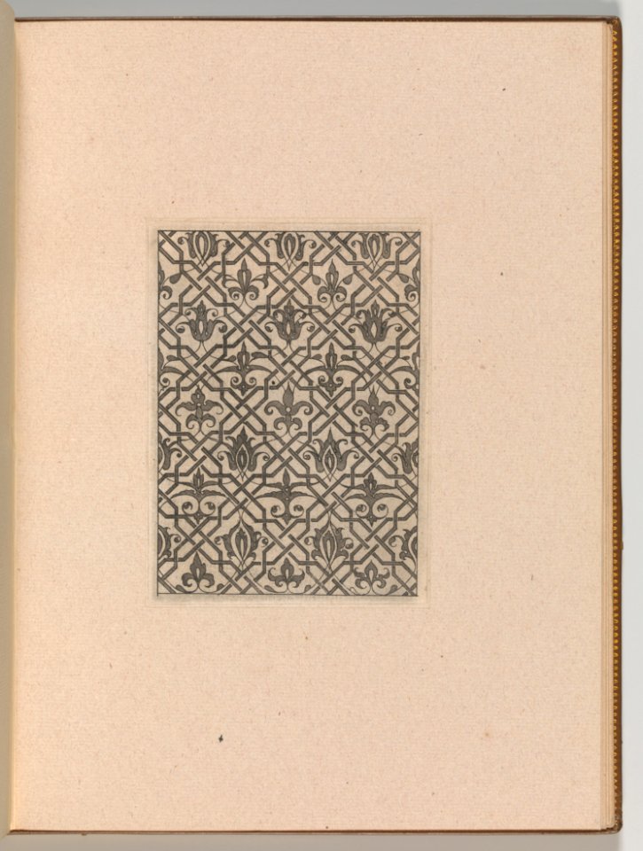 Copies after the 'Livre contenant passement de moresques' (plate 7) MET DP703528