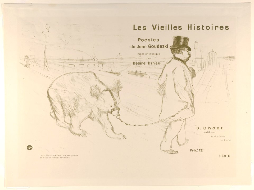 Cover Design for Les Vieilles Histoires MET DP835613
