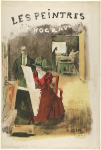 Cover for Les Peintres Lithographes MET DP832931