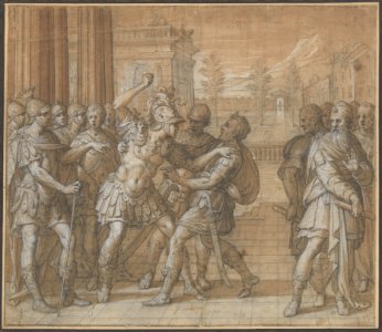 Coriolanus Vows Eternal Hatred to Rome MET DP214694