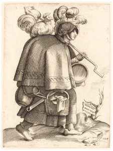 Costume Plate- Wife of a Warrior from Germany MET DP163366