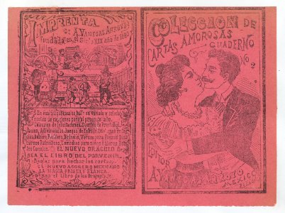 Cover for 'Coleccion de Cartas Amorosas Cuaderno No. 2', a couple embracing MET DP868380