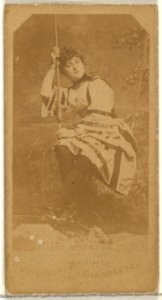 Daisy Boynton, from the Actors and Actresses series (N45, Type 1) for Virginia Brights Cigarettes MET DP828912