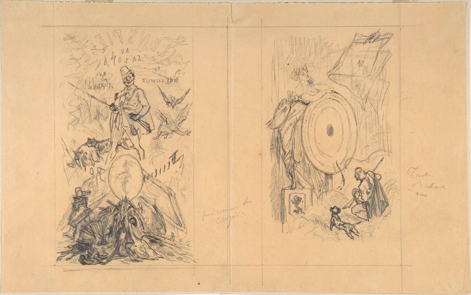 Cover designs for "Ulenspiegel au Salon" MET DP802510