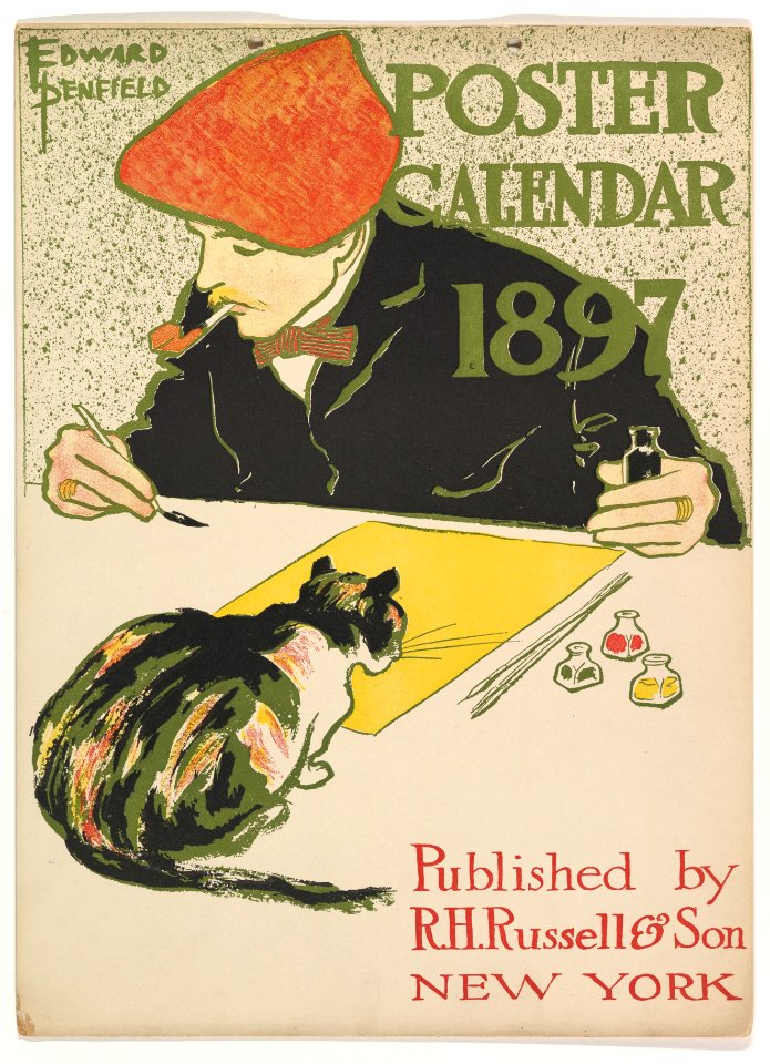 Cover for 1897 Calendar MET DP823994