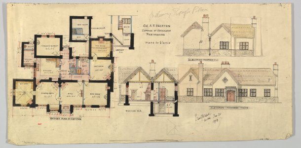 Colonel A. F. Egerton Cottage at Kenmore Perthshire MET DP820968