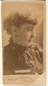 Daisy Dorr, from the Actors and Actresses series (N45, Type 1) for Virginia Brights Cigarettes MET DP830440